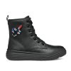 Geox Μποτάκι Snake Μαύρο