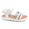 Pablosky Sandal White/Silver