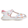 Biomecanics Sandal Flowers White