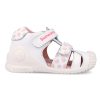Biomecanics Sandal Strawberry White