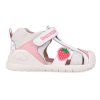 Biomecanics Sandal Strawberry White