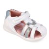 Biomecanics Sandal White/Silver