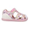 Biomecanics Sandal White/Multicolor
