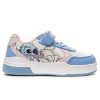Disney Sneaker Stitch Φωτάκια Λευκό/Μωβ