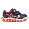 Geox Sneaker Spiderman Φωτάκια Μπλε