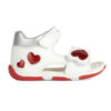 Geox Sandal Tapuz Hearts White/Red
