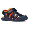 Geox Sandal Fusbetto Navy/Orange