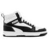 Puma Rebound V6 JR Λευκό/Μαύρο