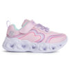 Skechers Retro Hearts Φωτάκια Ροζ