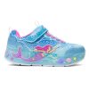Skechers Sneaker Mermaid Φωτάκια Γαλάζιο