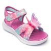 Skechers Πέδιλο Butterfly Ligths Ροζ
